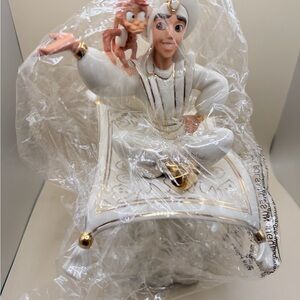 Lenox Disney Aladdin & Abu Magic Carpet Ride Showcase.